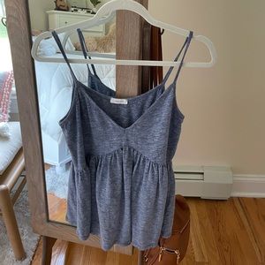 Blue Babydoll Tank